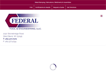 Tablet Screenshot of federaltool.com